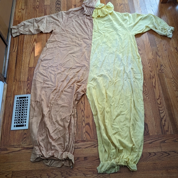 Early Vintage 1920's - 30's Flapper Clown Costume - Picture 6 of 13